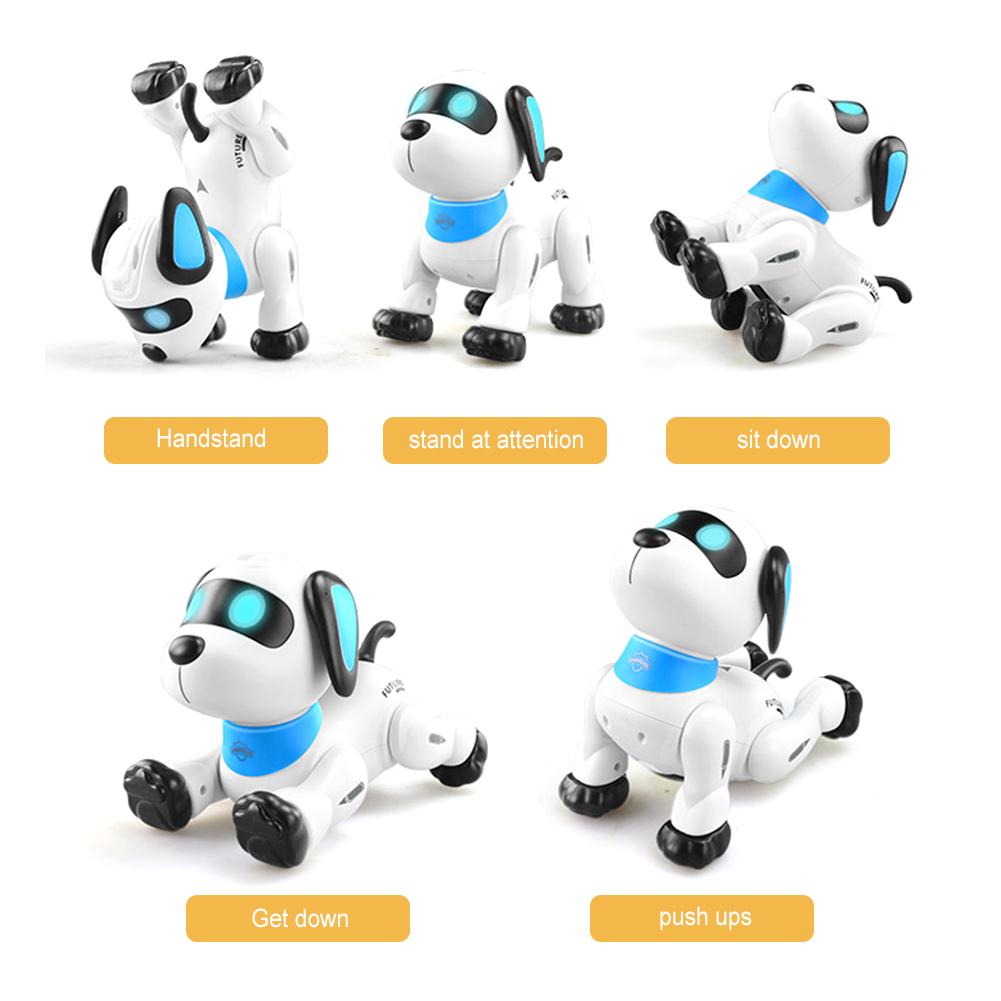 Electronic Pet Remote Control Smart Robot Dog Puppy Programable Intelligent Sing Dance Voice Control Robot Dog Toy For Kids