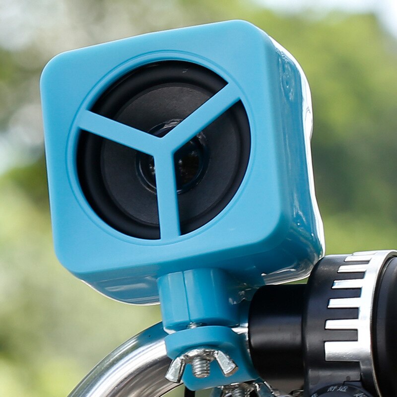 Motorcycle Bluetooth-compatible Speaker System HIFI Compact Amplifier, 2.5 Inch Waterproof Stereo Speakers, Volume Control