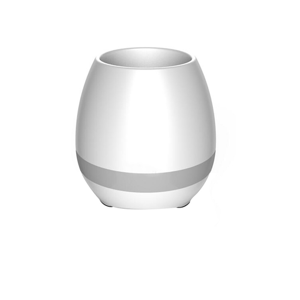 Bluetooth Lautsprecher Musik Blumentopf Clever Anlage Töpfe Kunststoff Topf Finger berühren LED Nachtlicht Heimat Schreibtisch Dekorative Töpfe: Ursprünglich Titel