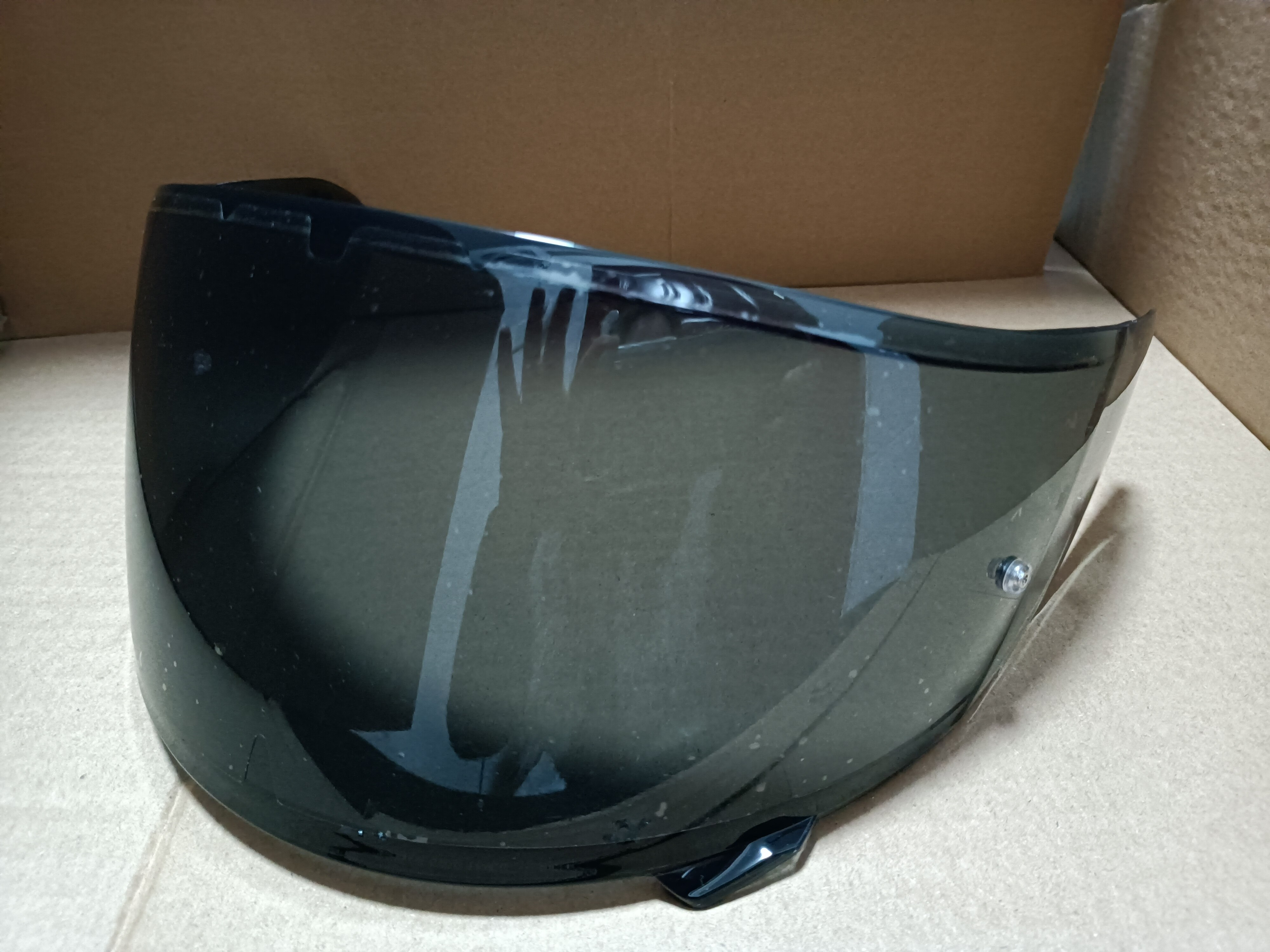 For SHOEI X14 Z7 Z-7 CWR1 CWR-1 RF1200 RF-1200 Xspirit X-Spirit NXR Motorcycle Helmet Visor Lens Case Anti-UV PC Shield Mask: Deep Smoke