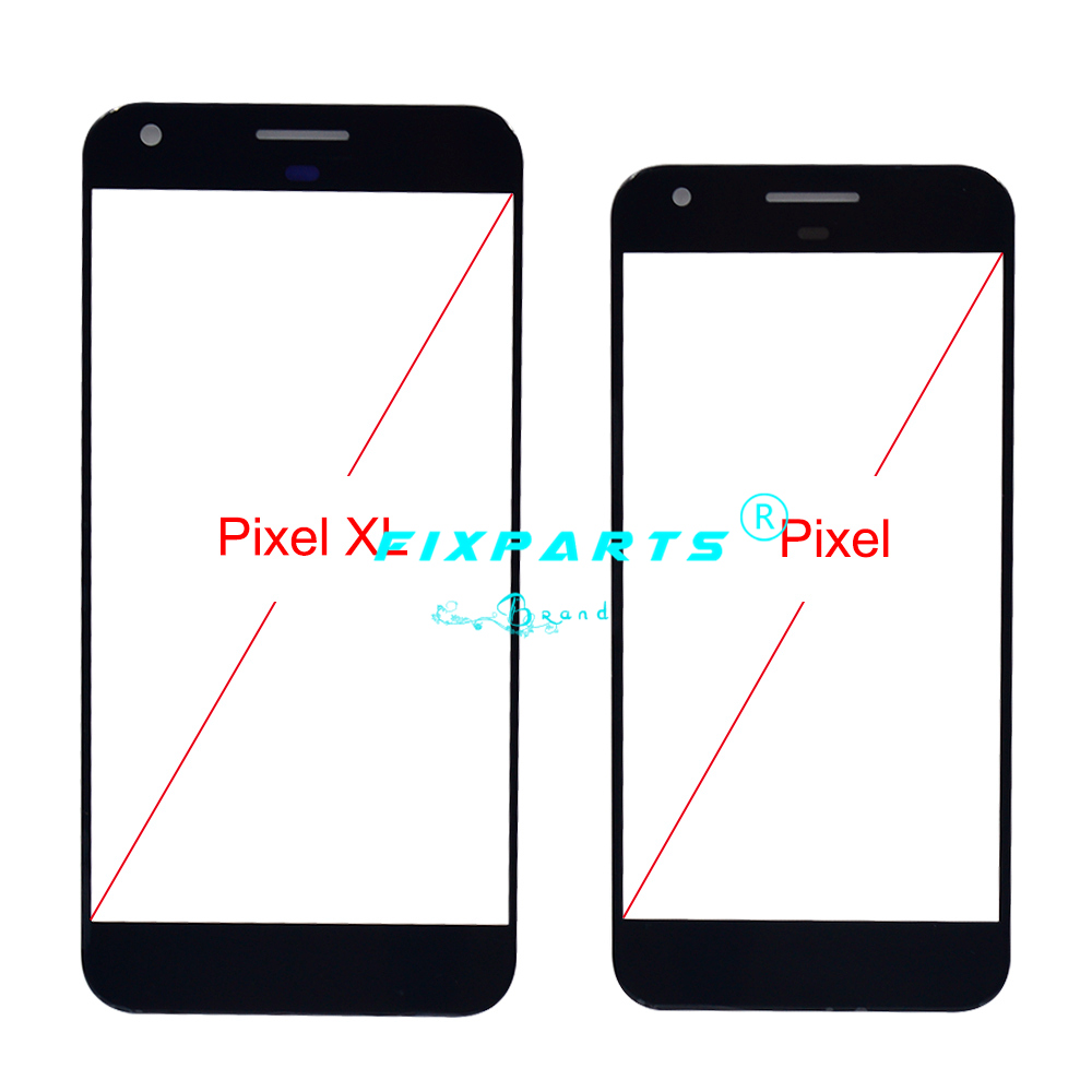Front Glass Lens For Google Pixel 2 2XL 3 3XL 3A 3AXL 4XL 4AXL 5 Outer Touch Screen Panel Cover Front Screen Lens Replacement