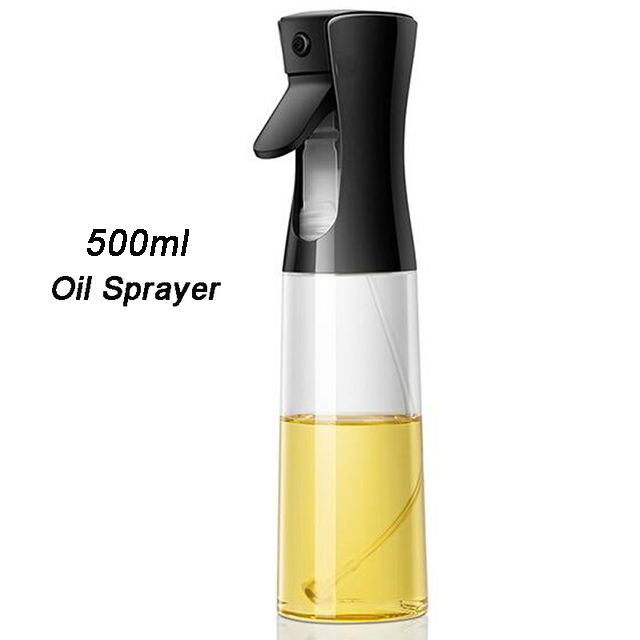 Oljespray til matlaging - olivenolje dispenser flaske sprøyte tåke-gjenbrukbar matkvalitet oljeeddik, sprayflaske kjøkkenutstyr: Oransje
