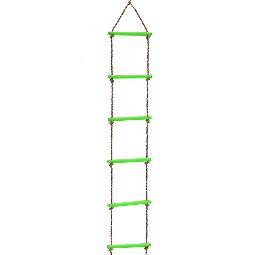 Rope Climbing Ladder Indoor Outdoor for Kids Background Playground Rope Ladder Safe Fitness Toys Exercise Equipment