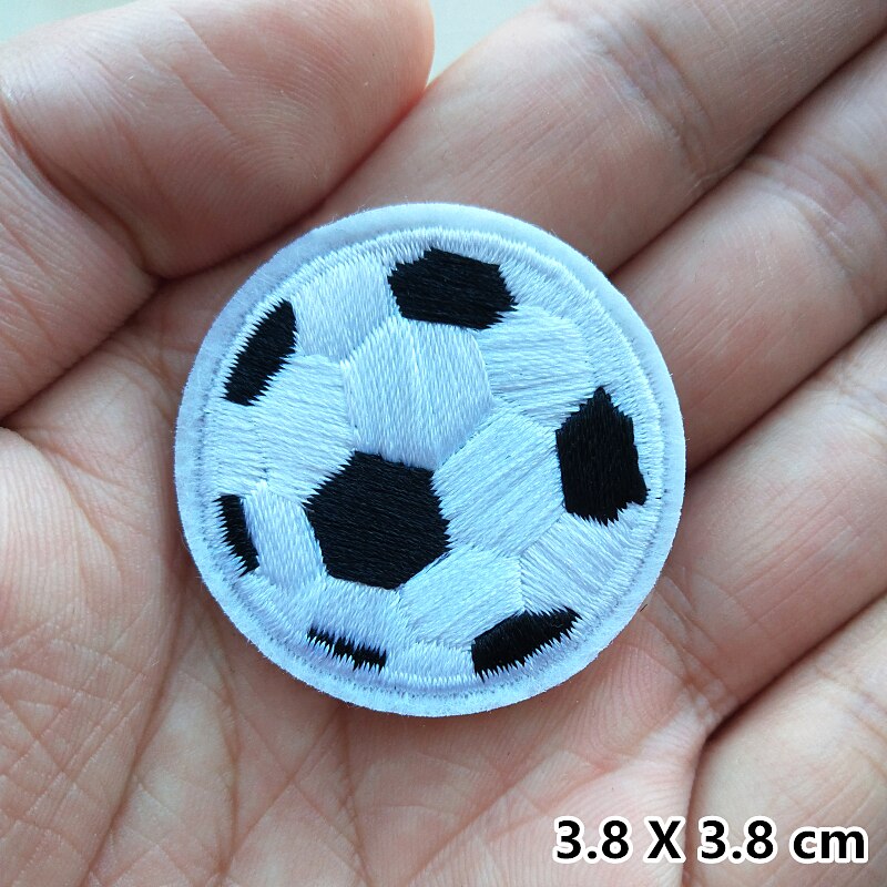 Ball Pattern Embroidery Patches For Clothes Iron on Appliques Basketball Football Stickers Embroidered Badges DIY Patch Baseball: 233