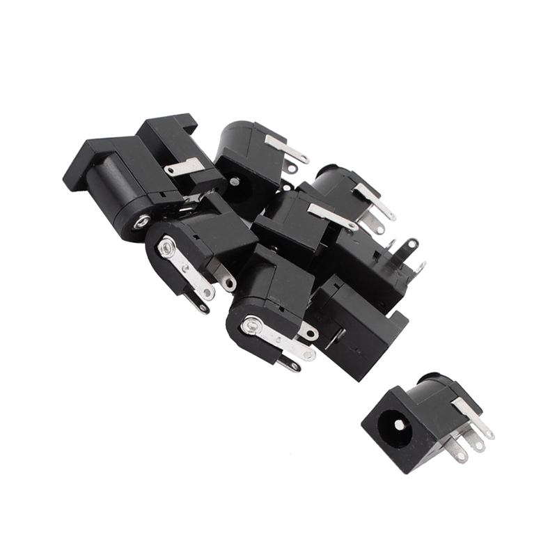 Connecteur de ventilateur de refroidissement DC 12V à 2 broches, 10 pièces, sans balais, 3 broches, montage sur circuit imprimé, femelle, prise d&#39;alimentation DC