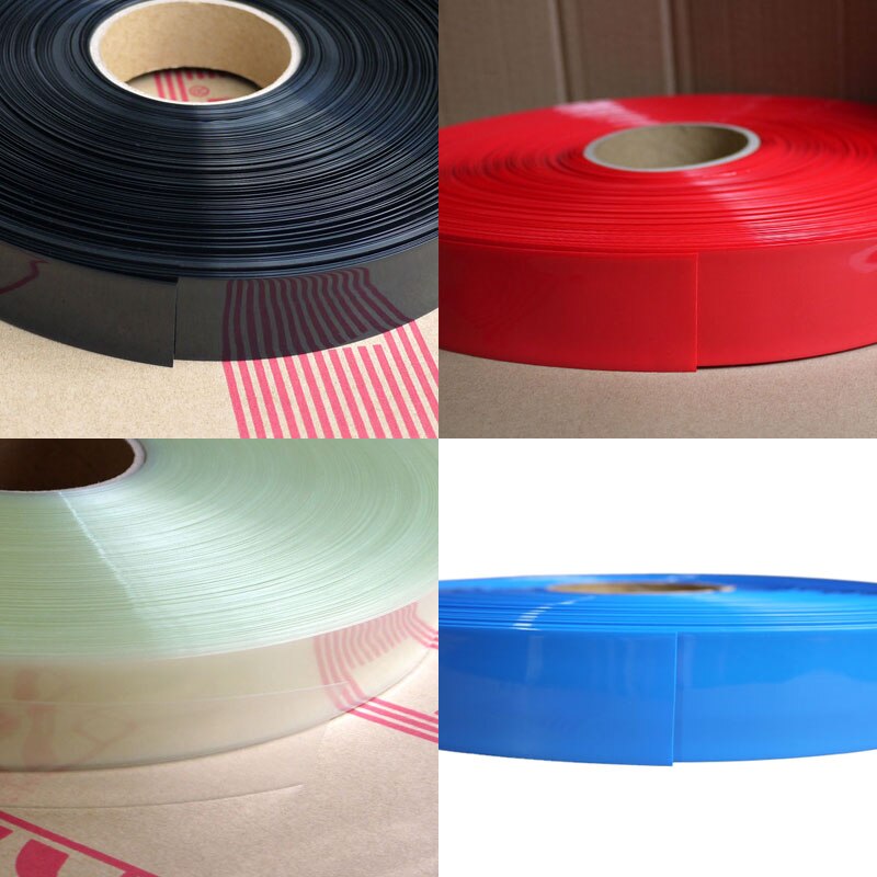 PVC Heat Shrink Tubing 90mm Diameter 57mm Color Selectable