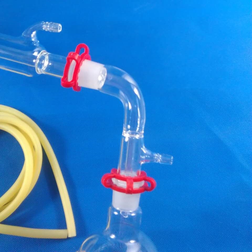 500ml, 24/29, apparater til destillation af glas, laboratoriekemikaliesæt, vakuumdestillationsanordning, borosilikationsglas 3.3