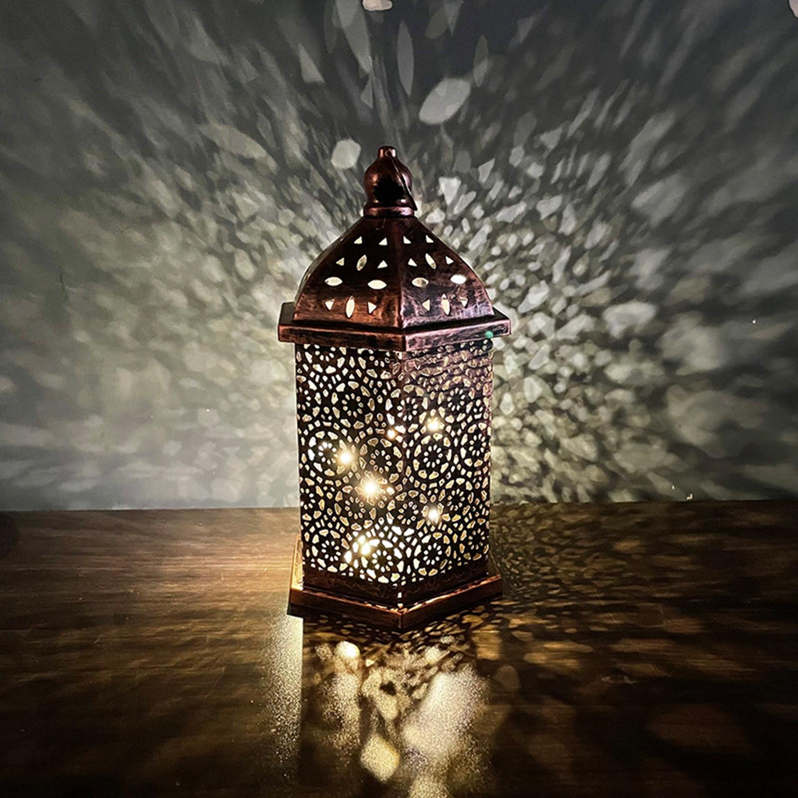 Hohl Geschnitzte Laterne Licht Dekorative Lampe für Wohnzimmer Dekoration
