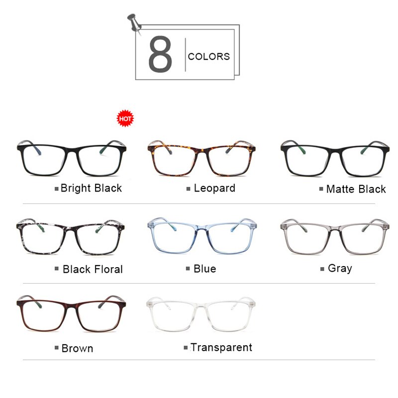 Kottdo Retro Vierkante Brillen Frame Vrouwen Computer Clear Lens Eyewear Lenzenvloeistof Frame Voor Mannen Bijziendheid Transparante Glazen Frame