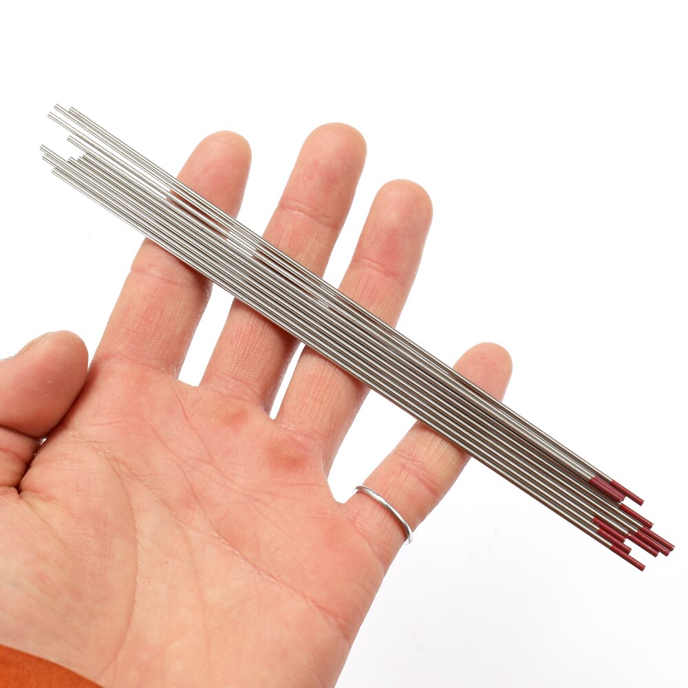 Lanthanated Tungsten Electrode 10pcs Fine Lanthanated Tungsten Electrodes Tungsten Rod Welding Accessories