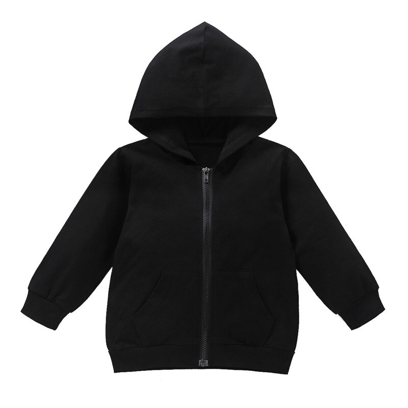 1-6Y Kleinkind Kinder Jacke Mäntel Kinder Jungen Langarm Brief Drucken Zipper Mit Kapuze Mäntel Frühling Herbst Winter Jungen Jacken