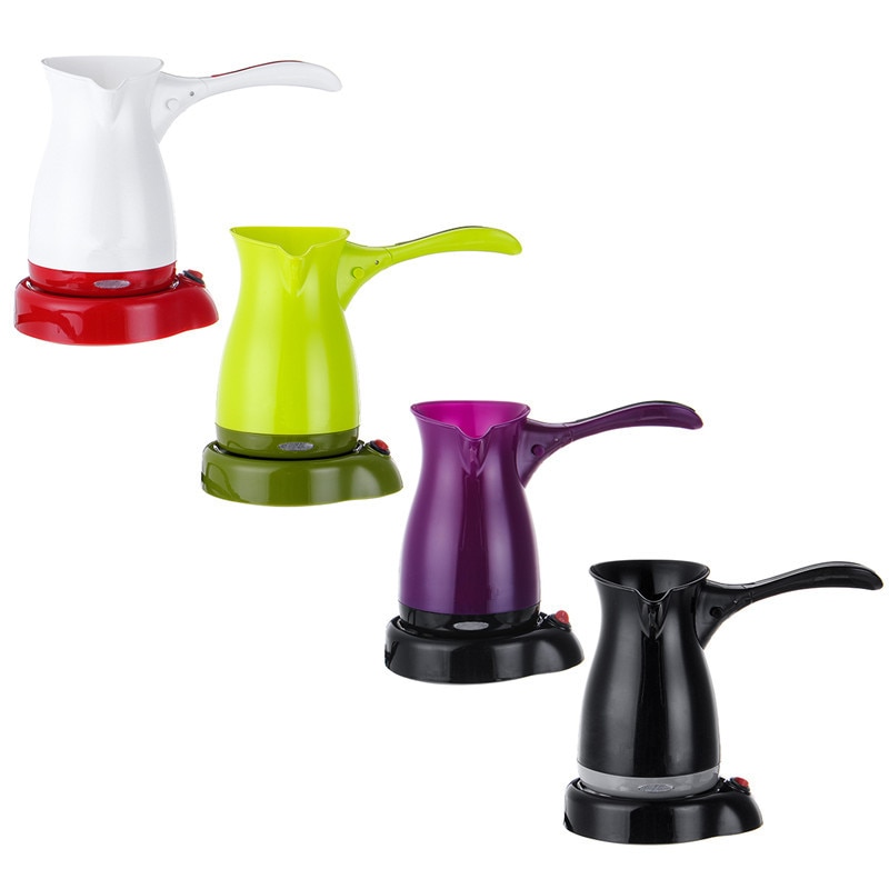 Portable Electric Coffee Maker Coffee Machine 220V Espresso Tea Grade ABS Kettle Anti-slip Base Food Grade ABS Kettle