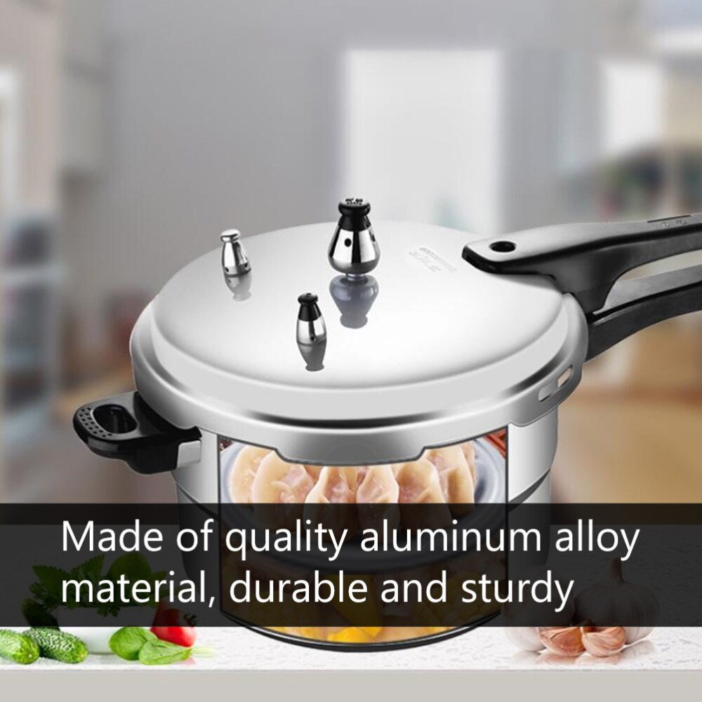 Gas Induction Cooker Pressure Cooker Mini Pressure Cooker Cooking Pot Silver