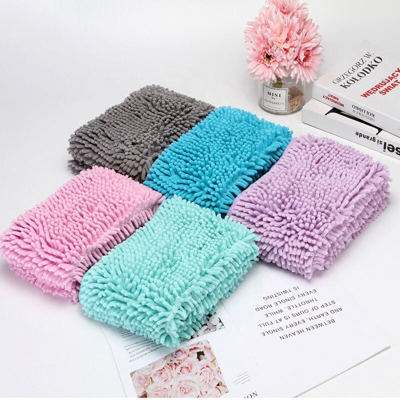 Pet Towel -Dog Towels Ultra Absorbent Quick Dry Pet Bath Towels,Microfiber Chenille, for Small, Medium, Large Dogs and Cats