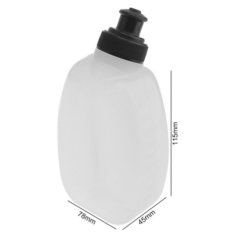 Hardlopen zachte waterketel outdoor sportfles duurzaam fietsen bodybuilding bergbeklimmen 170ml waterflessen