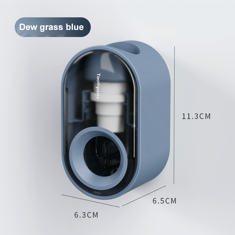 Wall-mounted Automatic Toothpaste Squeezer Storage Rack Toothpaste Dispenser Bathroom Accessories High Waterproof: 01