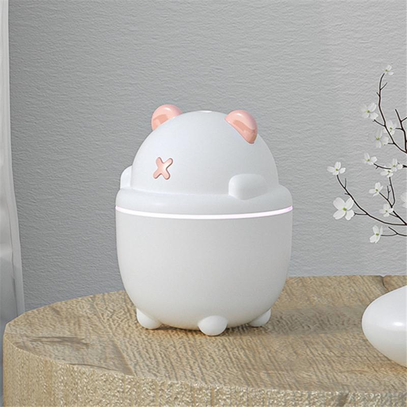 Mini Humidifier Bedroom Essential Humidifier Diffuser With LED Ambient Light For Bedrooms Living Rooms And Cars Car Air Hum: 04