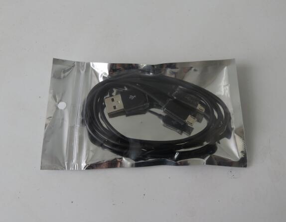 1M 3ft Micro Usb Splitter Kabel Usb 2.0 Naar Dual Micro Usb Y Lading Kabel