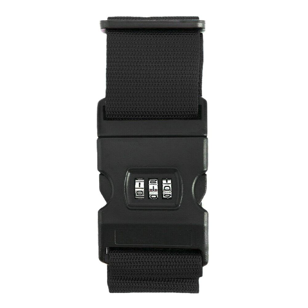 Adjustable Suitcase Belt Strong Extra Safety Travel Luggage Elastic Straps Tie Belt Carry On Straps Baggage Accessories: Chocolate