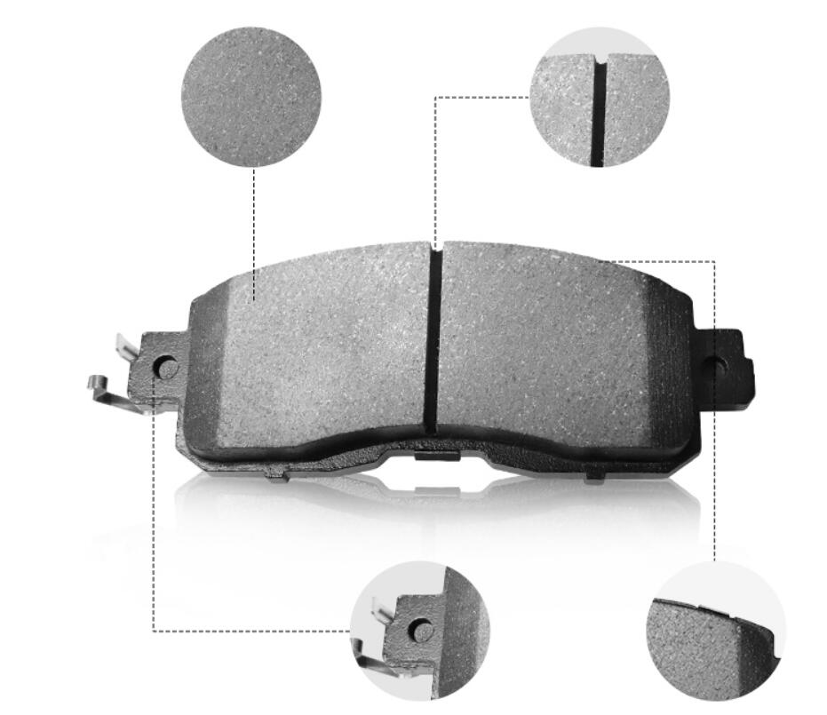 4 Stks/set Originele Remblokken Voor Ford Focus MK2 MK3 05-18 1.6L 1.8L