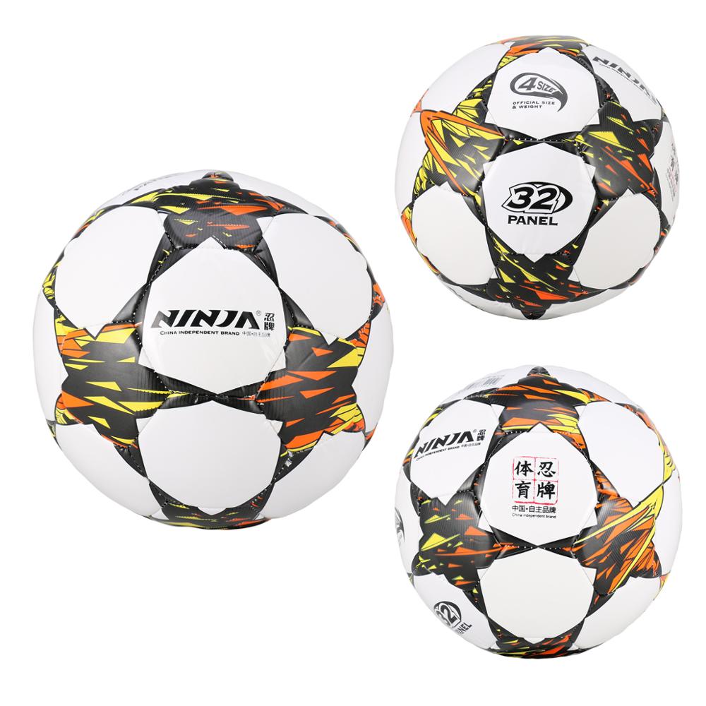 Match fotboll officiella storlek 4 storlek fotboll pu premier fotboll sport träning boll  n7522
