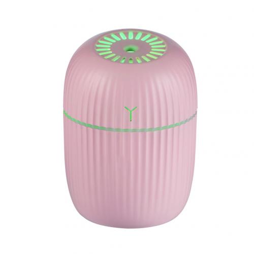 Q8 – diffuseur d'huile essentielle à brume Fine, avec humidificateur d'air, ultrasonique muet, 200ml: Pink