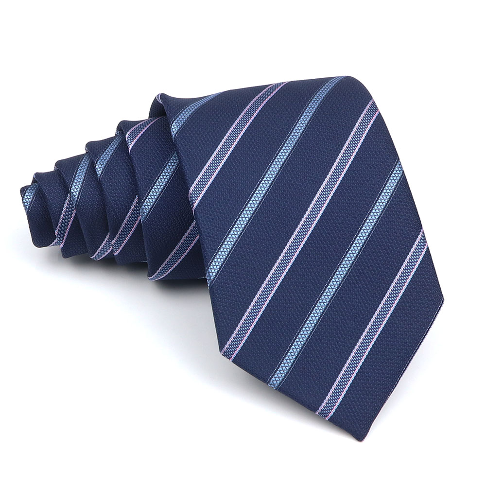 Nouvelle cravate rayée hommes 8cm cravates affaires nouvel an classique cravate accessoires de bureau hommes Costume usage quotidien fête de mariage: vert militaire