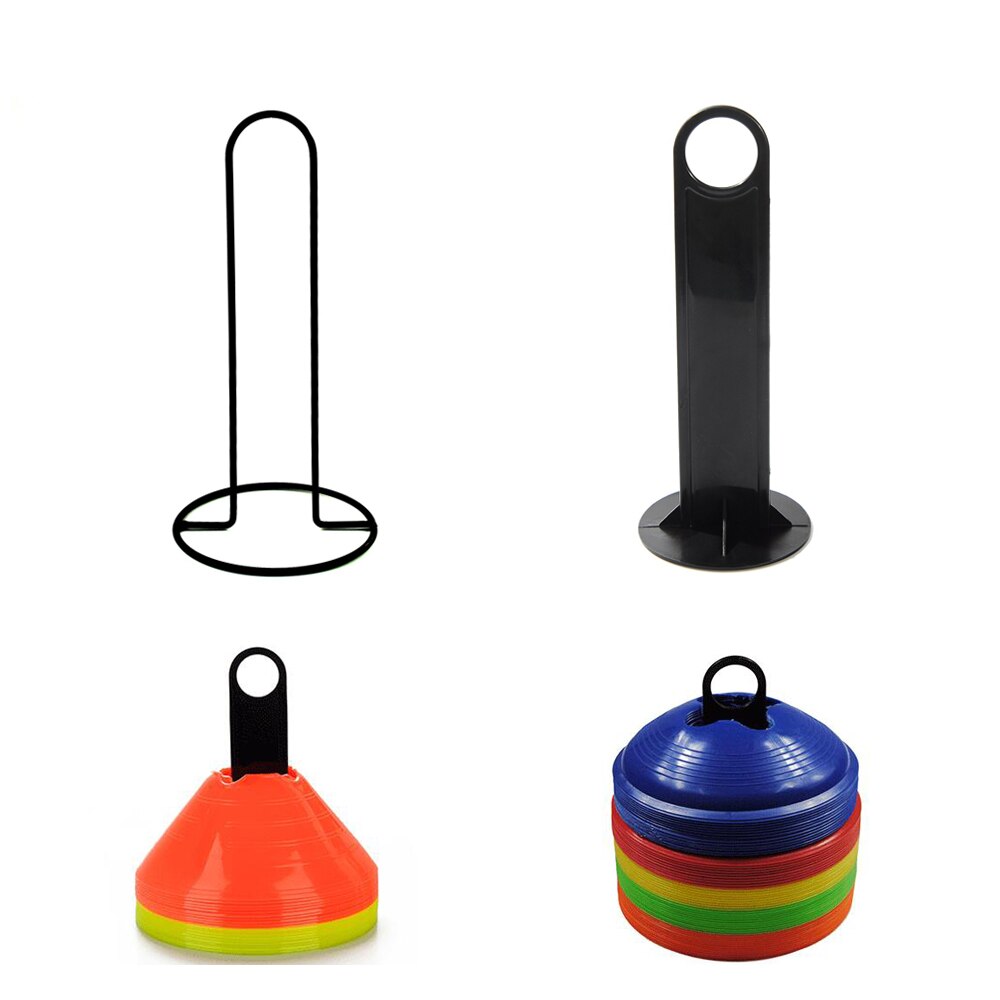 Soccer Football Accessories Plastic Handy Soccer Drill Agility Training Marker Disc Cone Holder Carrier Caddy Sport