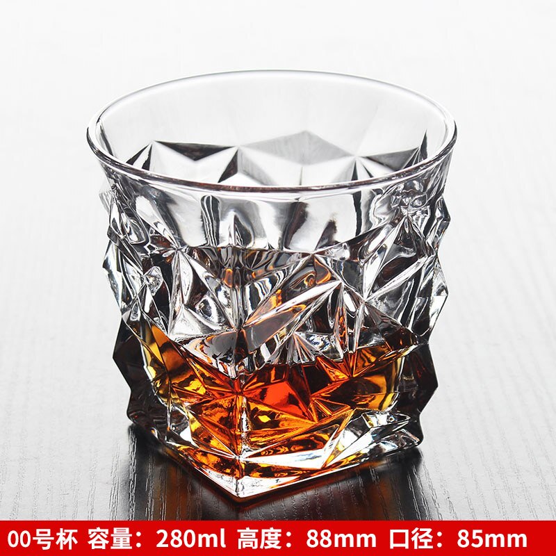 Vierkante Crystal Whiskey Glazen Beker Voor de Thuis Bar Beer Water en Party Hotel Bruiloft Glazen Drinkware Crystal glas