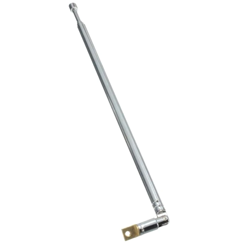 Ersatz 60 cm FM Antenne Radio Tragbare 6 Abschnitte TV Teleskop Drehbare Antenne für: Armee Grün
