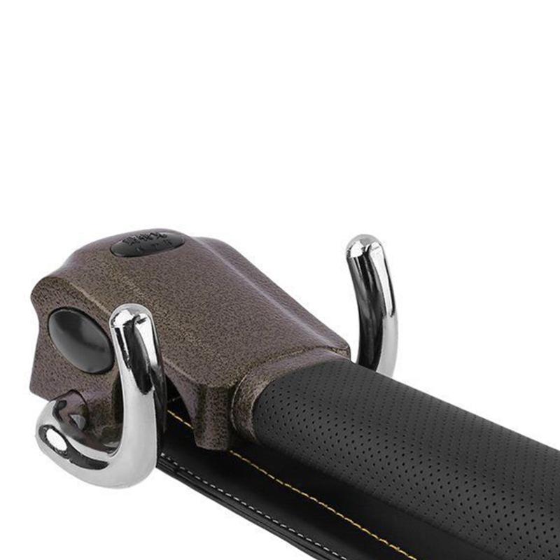 1 Pc Lenkrad sperren Sicherheits Schwarz Anti-Diebstahl sperren für Auto Auto Fahrzeug