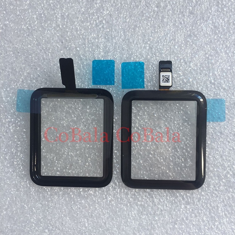 1Pcs Touch Screen Digitizer For Apple Watch Series 2 3 4 5 38mm 42mm 40mm 44mm LCD Front Glass Sensor Outer Panel With Flex