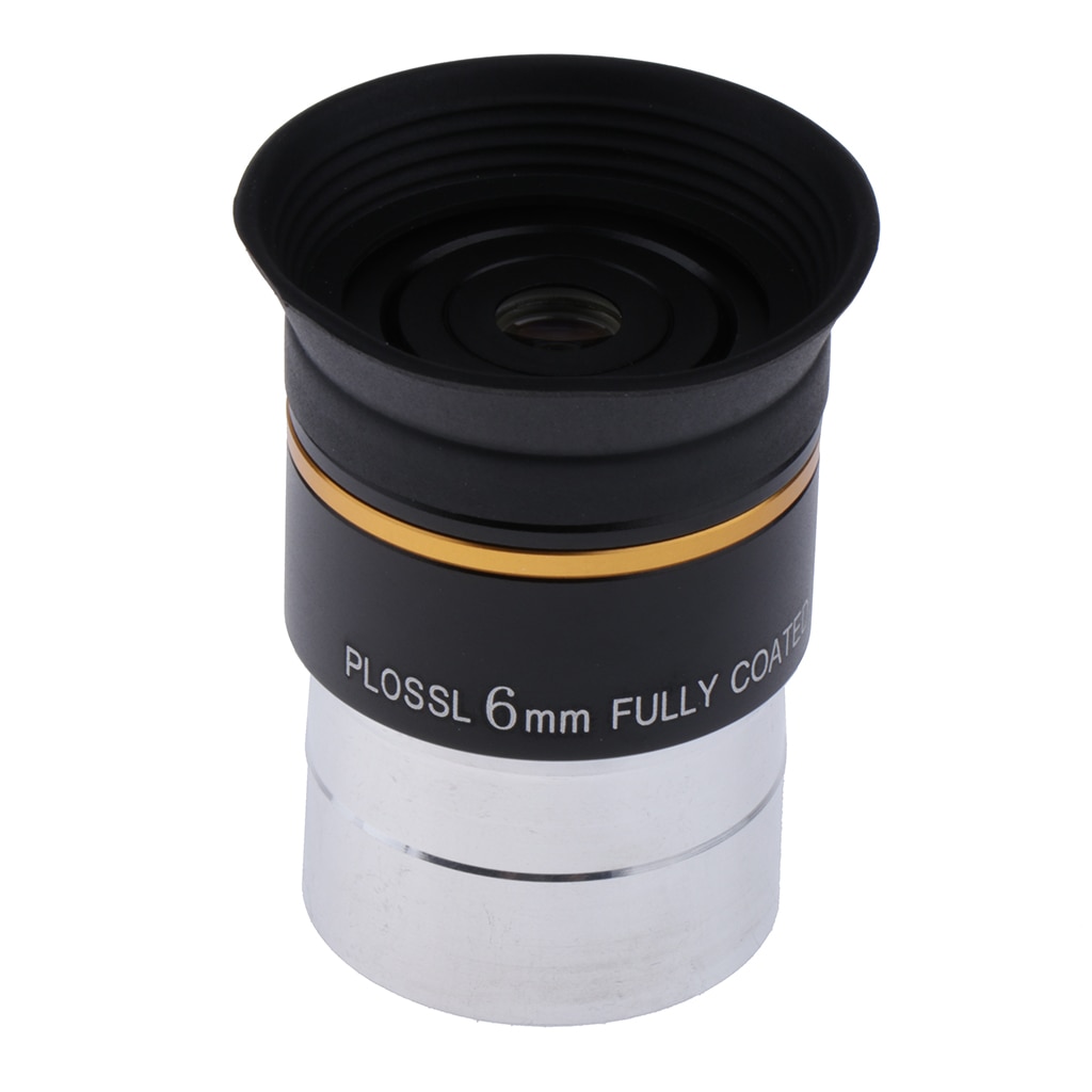 1.25inch Plossl 6mm Optical Glass Lens Astronomical Telescope Eyepiece