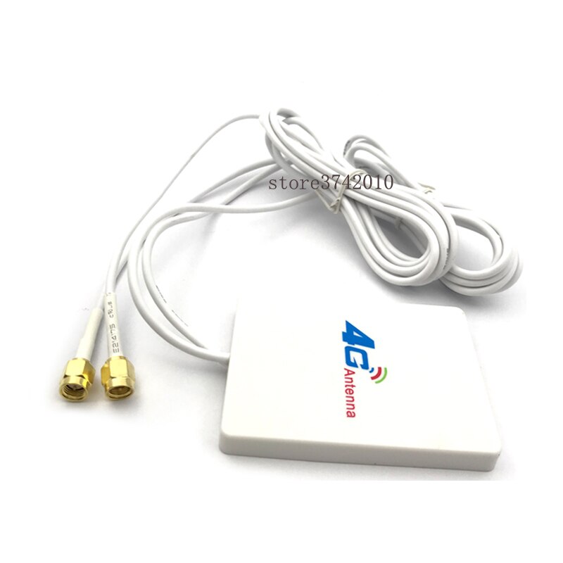 High Gain 3G 4G LTE Antenn Router Externe Anetnna TS9 CRC9 SMA MALE Connector 3M 700- 2700MHz: SMA Male