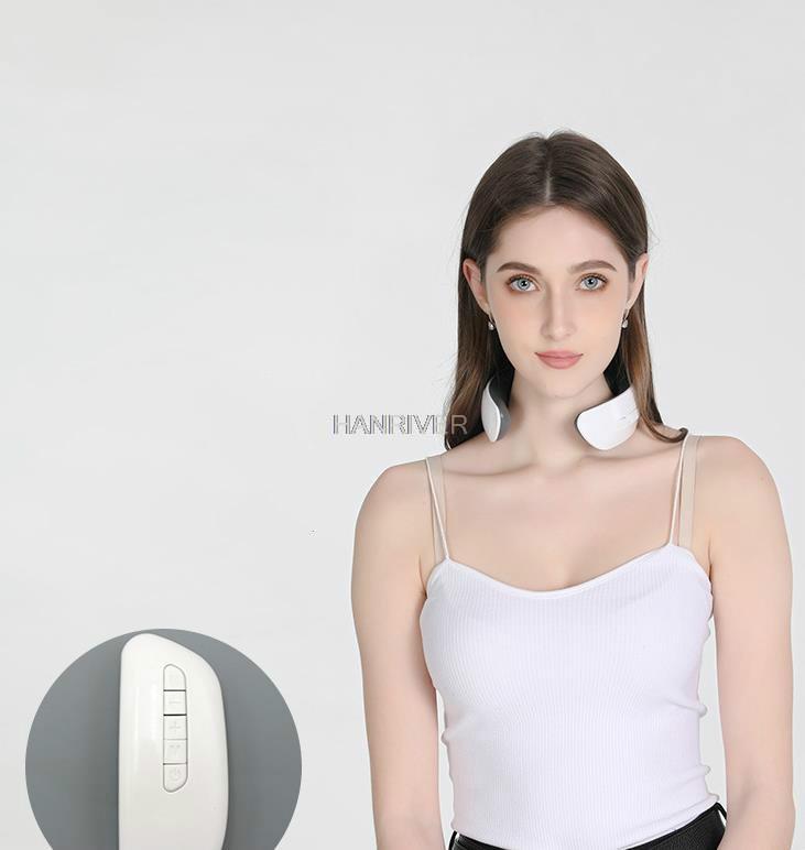 Cervical massager household electric intelligent neck massager neck massager pulse physiotherapy shoulder and neck massager