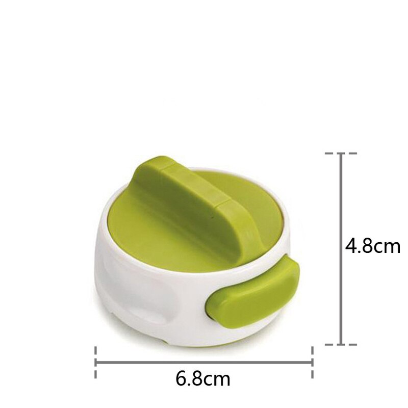 Manual Can Opener Portable Compact Hand Injury Prevention Rotating Side Cut Beer Bottle Opener for Cans Kitchen Tools