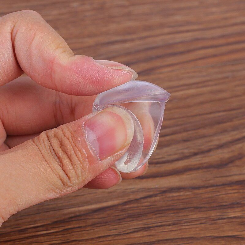 10 unids/set de protectores para las esquinas de las mesas para bebé, cubierta de protección de ángulo Anticolisión de silicona, protectores para bordes y esquinas, seguridad infantil