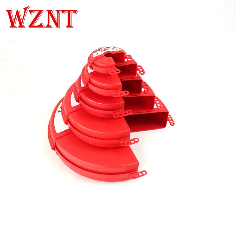 25mm to 76mm Red Rotating Gate Valve Lockouts