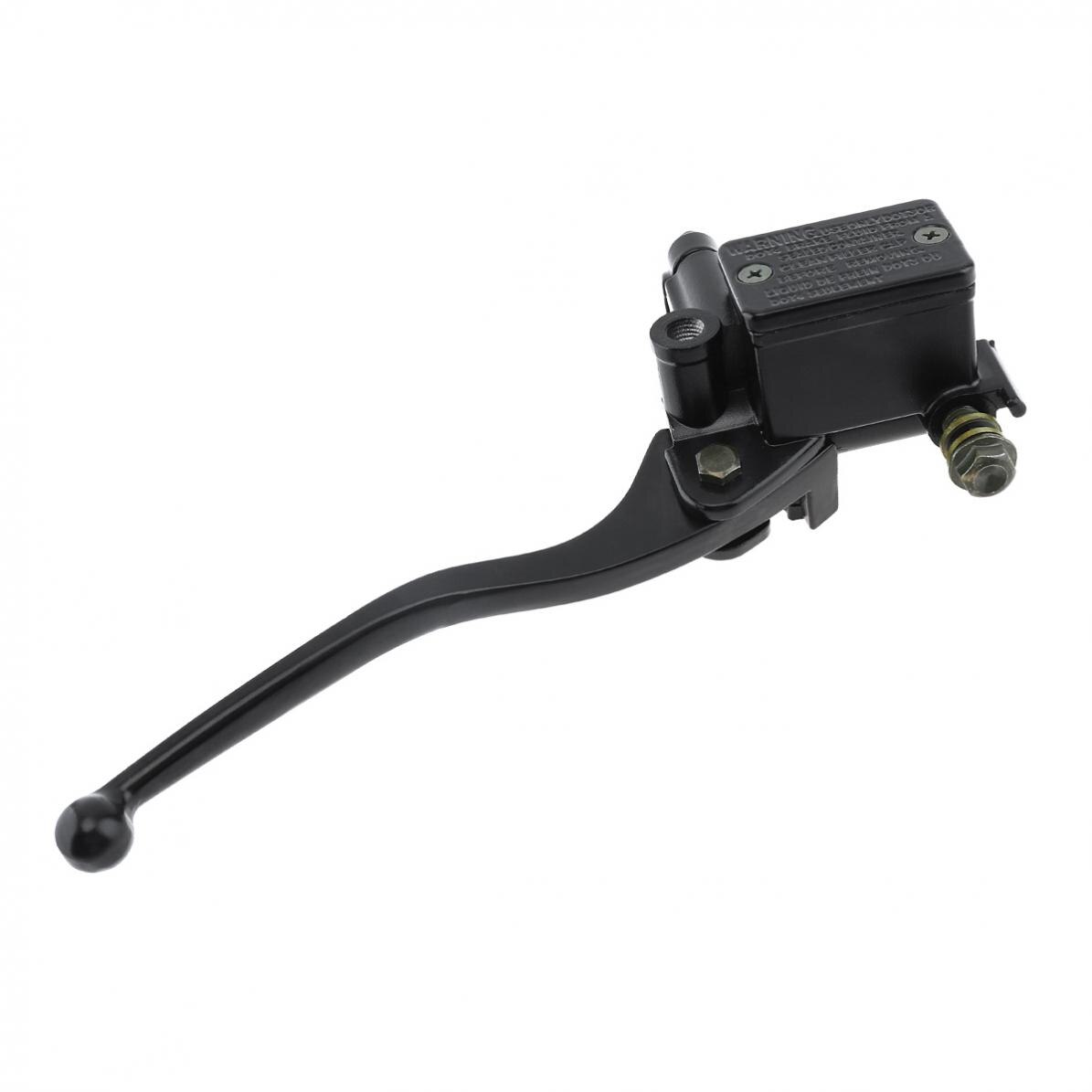 M10 Motorcycle Upper Brake Clutch Master Cylinder CNC Clutch Brake Pump Reservoir Hydraulic Pump Lever for Suzuki/Honda/Kawasaki