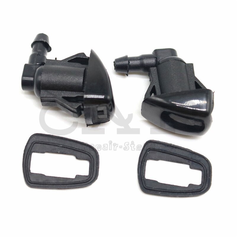 2x For Toyota Sienna Corolla Tundra 3.3L Front Windshield Washer Nozzle Jet Kit 85381AE020 85381-AE020 85381-0K010 853810K010