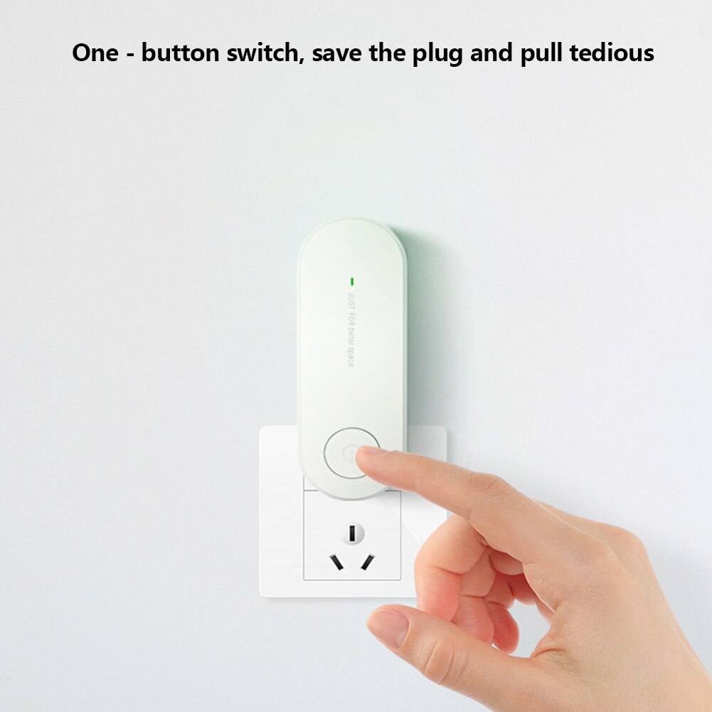 Ultrasonic Mosquito Repellent Flame Retardant Plastic 360° All-around Scanning One-key Switch Insect Repellent Home Supplies