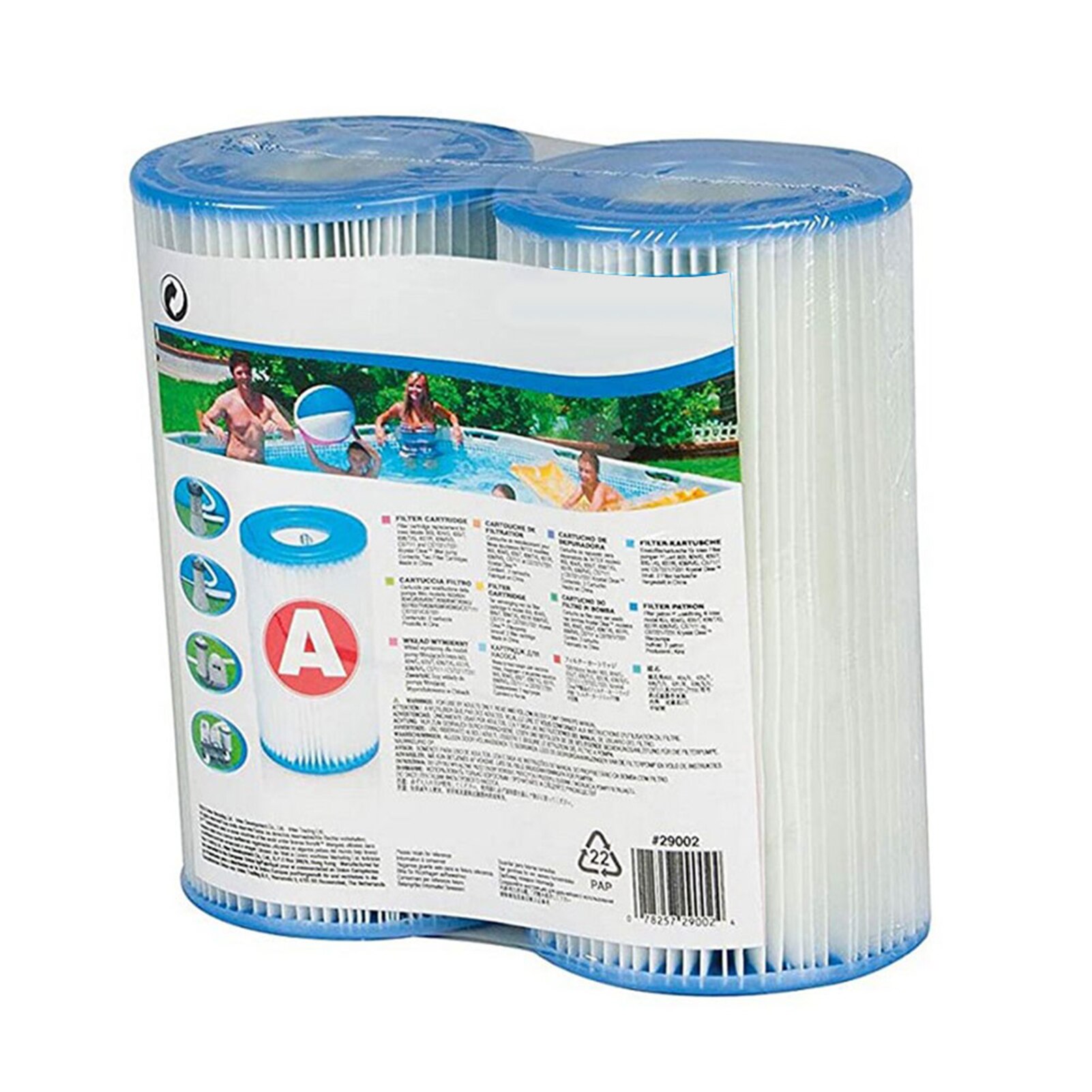 Cartucho de filtro de repuesto tipo A o tipo C, para piscina de verano, cuidado diario, oferta