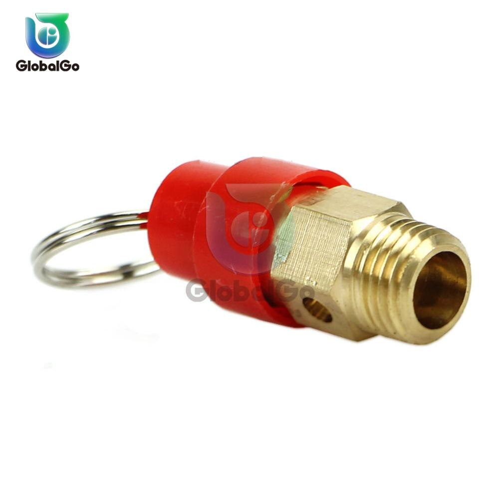 1/4'' Air Compressor Safety Release Relief Valve Connector Air Gas Pressure Relief Regulator 1KG 3KG 4KG 5KG 6KG 7KG 8KG 10KG