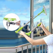 Telescopische hoogbouw Reiniging Glas Spons Mop Multi Cleaner Borstel Wassen Ramen Stof Borstel Makkelijk Schoon de Windows hobot