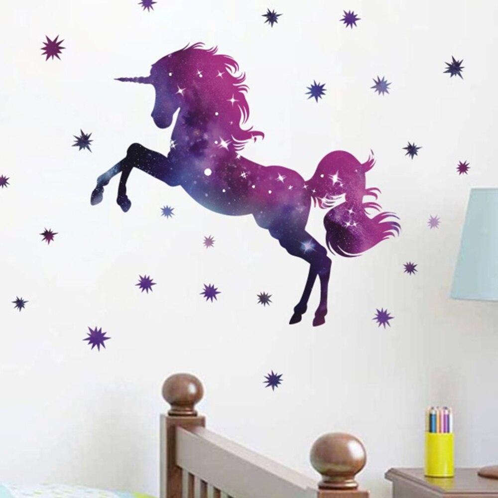 Star Wall Sticker Attractive Wallpaper Chic Wall Decal Decorative Sticker for Living Room Home Bedroom