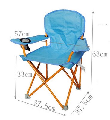 Silla plegable para niños, asiento portátil para acampar, playa, Aire libre, silla de pesca compacta en bolsa de transporte: Style4