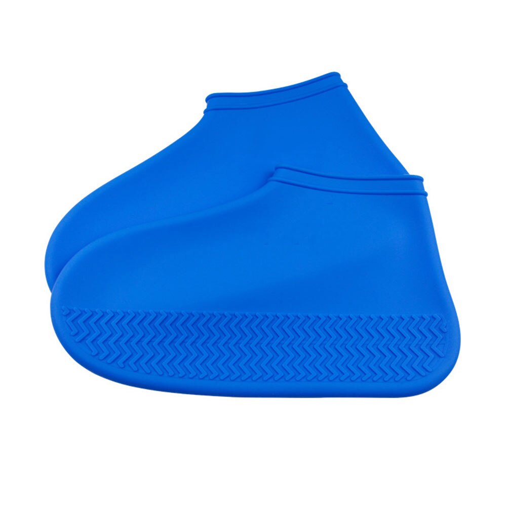 1 Pair Reusable Shoes Covers Waterproof Silicone Shoes Protectors for Indoor Outdoor can CSV