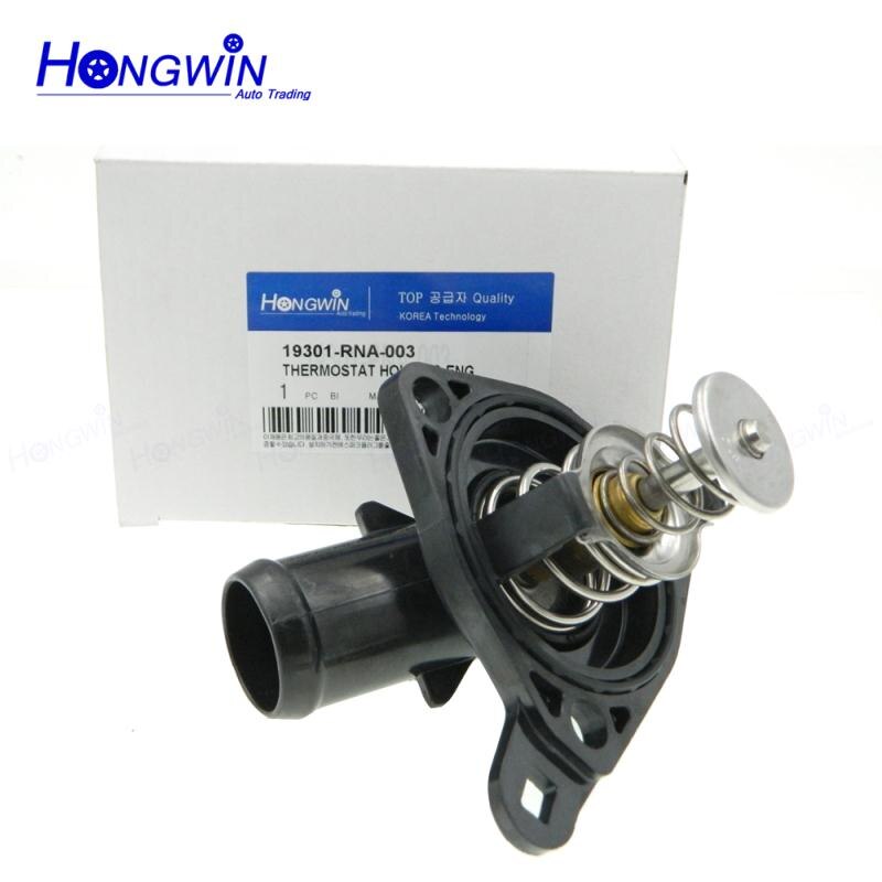 19301-RNA-003 Engine Coolant Thermostat For HHonda Civic CR-V Acura RDX RSX 2002-20012 19301-RNA-315 19301RNA315 19301RNA003: Default Title