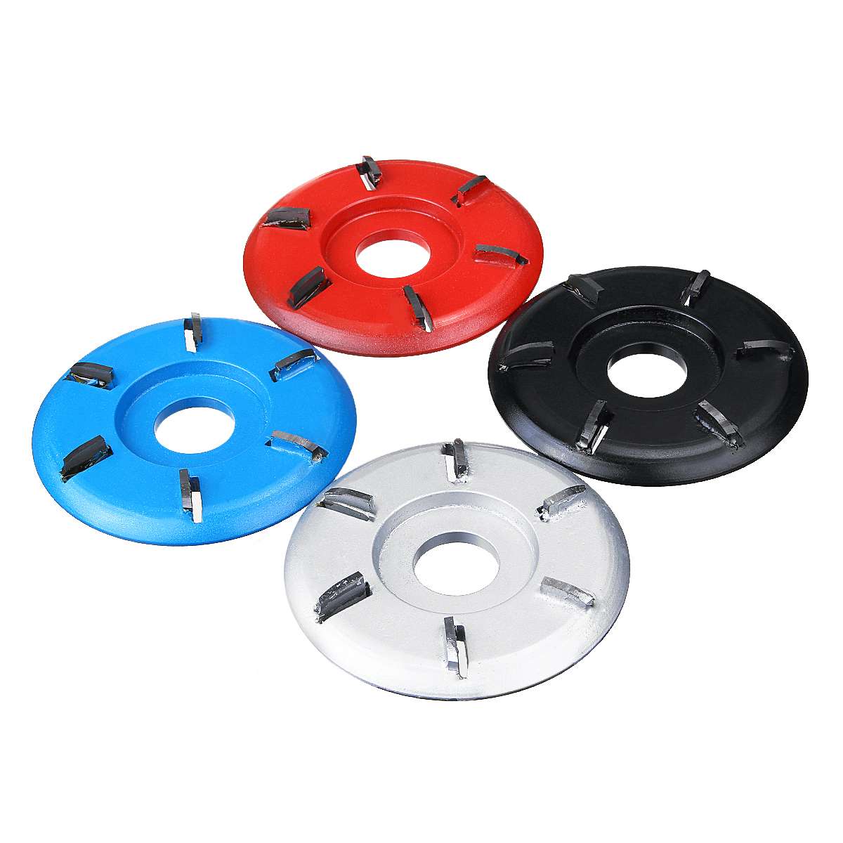Kaari/tasainen kuusihampainen taso 90mm puunveistolevytyökalu jyrsin 22mm- reikäiselle kulmahiomakoneelle puuntyöstö turbolevyhiomakone
