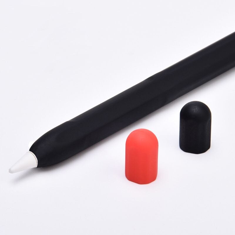 Protective Safety Case For Apple Pencil 2 Anti-lost Anti-Shock Silicone Sleeve Cover For Ipad Tablet Touch Pencil 2 Kits